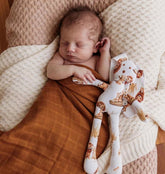 SNUGGLE HUNNY - Bronze Organic Muslin Wrap